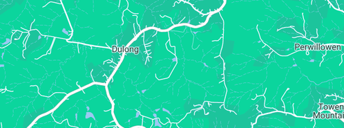 Map showing the location of Proserve in Dulong, QLD 4560