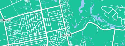 Map showing the location of Cut Above Treelopping in Durack, QLD 4077
