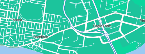 Map showing the location of Alumi-Tech in Eagle Farm, QLD 4009