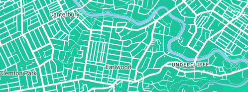 Map showing the location of Pink Plumbing Professionals Pty Ltd in Earlwood, NSW 2206