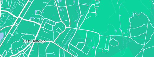 Map showing the location of Choices Flooring Homecentre (Bendigo) in East Bendigo, VIC 3550