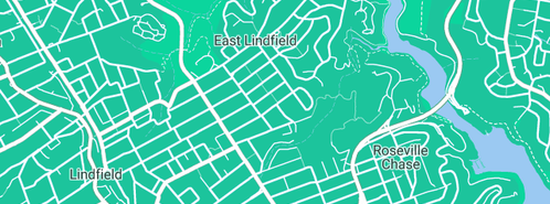 Map showing the location of Smith in East Lindfield, NSW 2070