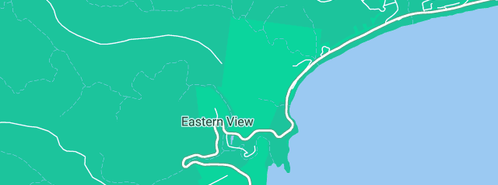 Map showing the location of Sprout Creek in Eastern View, VIC 3231