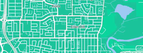 Map showing the location of Spice & Associates in Eden Hill, WA 6054