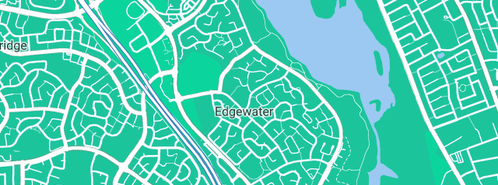 Map showing the location of Innovision IT in Edgewater, WA 6027