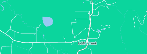 Map showing the location of The sweet life @ Edith creek in Edith Creek, TAS 7330