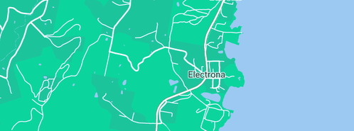 Map showing the location of Builders Electrona in Electrona, TAS 7054