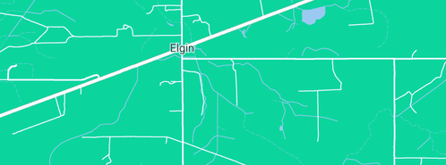 Map showing the location of Reid I D & K L in Elgin, WA 6237