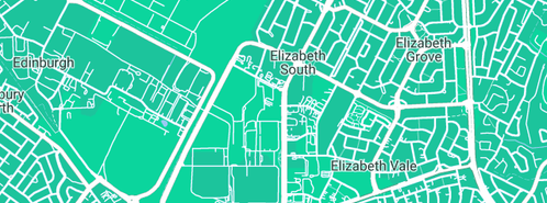 Map showing the location of Automated Solutions Australia in Elizabeth South, SA 5112