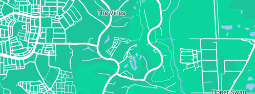 Map showing the location of Web Design Ellenbrook in Ellenbrook, WA 6069