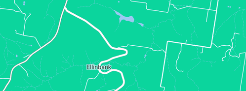 Map showing the location of Ellinbank Research Farm in Ellinbank, VIC 3821