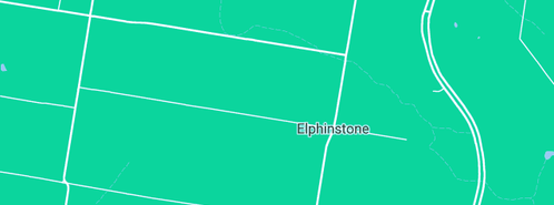 Map showing the location of Dungannon Fencing in Elphinstone, QLD 4361