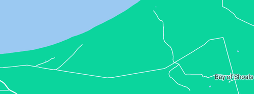 Map showing the location of Beach House Emu Bay in Emu Bay, SA 5223
