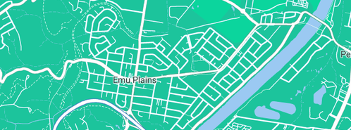 Map showing the location of Country Kit Homes in Emu Plains, NSW 2750