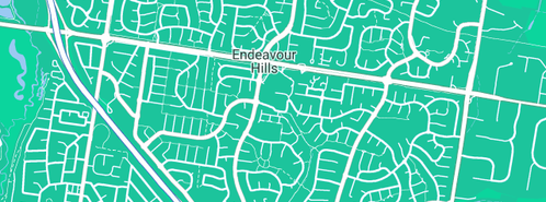 Map showing the location of Rarr Designs in Endeavour Hills, VIC 3802