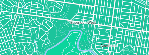 Map showing the location of iBuyWeSell AB in Essendon West, VIC 3040