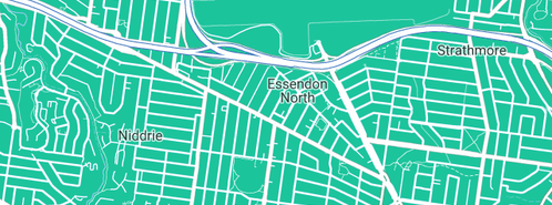 Map showing the location of Trade Logistic Services Pty Ltd in Essendon North, VIC 3041