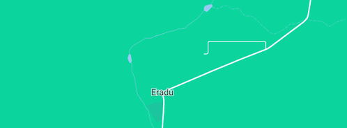 Map showing the location of Moorarie Droving Plant in Eradu, WA 6532