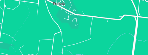 Map showing the location of Pole Power Mackay in Erakala, QLD 4740