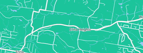 Map showing the location of Active Brushwood Fencing in Erina Heights, NSW 2260