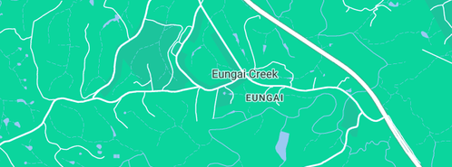 Map showing the location of Eungai Pre-School & Community Centre in Eungai Creek, NSW 2441