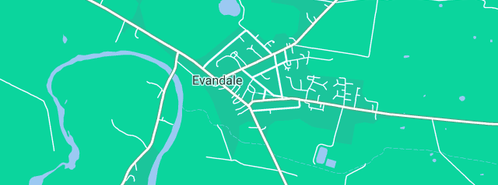 Map showing the location of Al's Mowing & Rubbish Removal in Evandale, TAS 7212