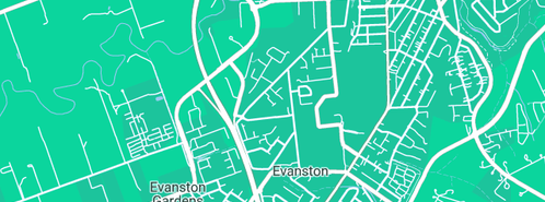 Map showing the location of Northern Heating Centre in Evanston, SA 5116
