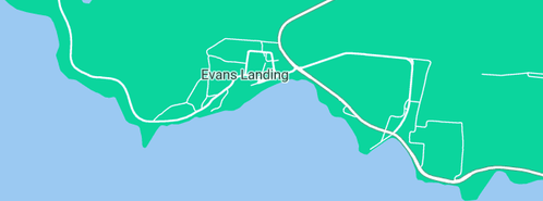 Map showing the location of Northern Haulage & Diesel Services Pty Ltd in Evans Landing, QLD 4874