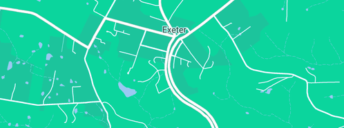 Map showing the location of Above All Arbor in Exeter, NSW 2579