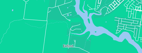 Map showing the location of e Tailored Web in Exford, VIC 3338