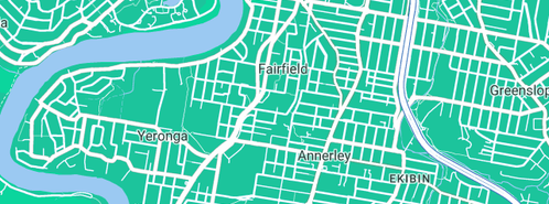 Map showing the location of Smartfish Design in Fairfield Gardens, QLD 4103