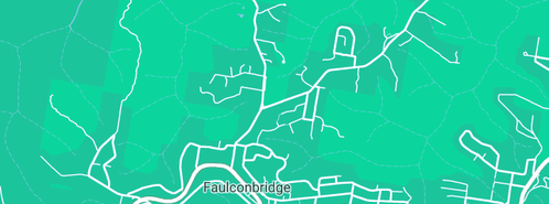 Map showing the location of Faulconbridge Health Centre in Faulconbridge, NSW 2776