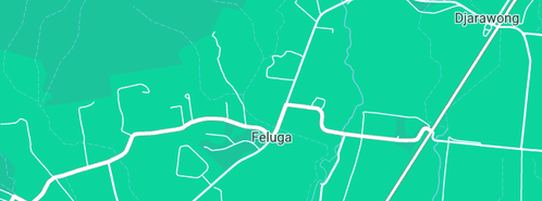Map showing the location of Feluga Track Harvesting in Feluga, QLD 4854