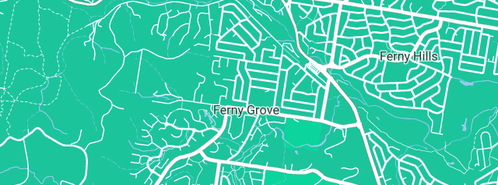 Map showing the location of aLBUMZ DVP in Ferny Grove, QLD 4055