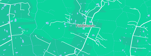 Map showing the location of Dragonfly Cleaning in Fiddletown, NSW 2159
