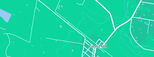 Map showing the location of Forest Hill Police Station in Forest Hill, QLD 4342