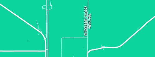 Map showing the location of Australia Post in Frances, SA 5262