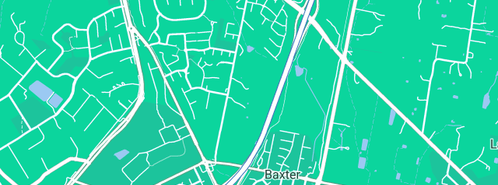 Map showing the location of The Village Baxter in Frankston South, VIC 3199