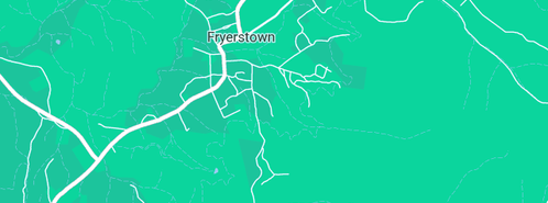 Map showing the location of People Pictures in Fryerstown, VIC 3451