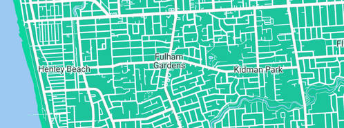 Map showing the location of Spraymart Australia in Fulham Gardens, SA 5024