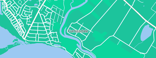 Map showing the location of Flametrees Garden Services in Furnissdale, WA 6209