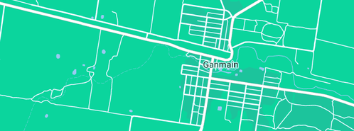 Map showing the location of Loans4u in Ganmain, NSW 2702