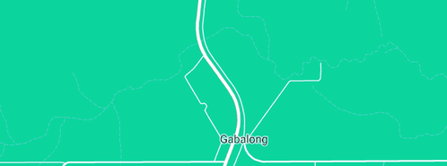 Map showing the location of Renk D & C in Gabalong, WA 6574