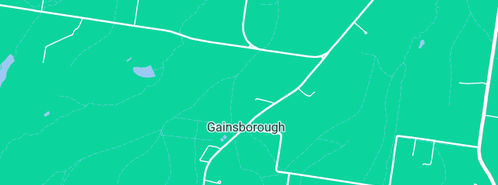 Map showing the location of O'Brien in Gainsborough, VIC 3822