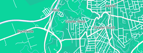 Map showing the location of Tree Muscle in Gawler West, SA 5118
