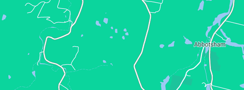 Map showing the location of Nature's Water in Gawler, TAS 7315