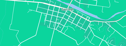 Map showing the location of Gayndah Storage in Gayndah, QLD 4625