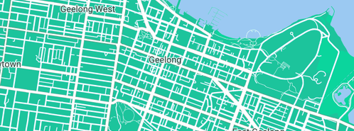Map showing the location of Geelong Abrasive Blasting in Geelong, VIC 3220