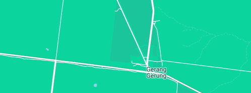 Map showing the location of Rohde's in Gerang Gerung, VIC 3418