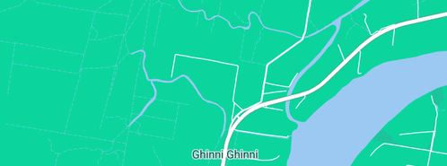 Map showing the location of The Other Side Artist Retreat in Ghinni Ghinni, NSW 2430